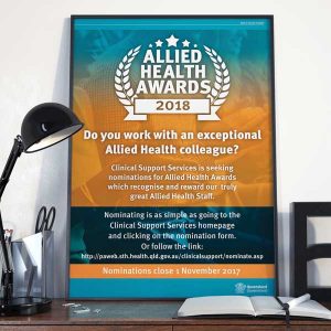 Allied Health Award Poster